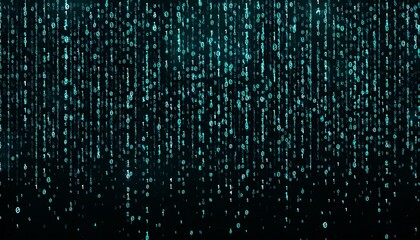abstract digital binary code, computer matrix data falling numbers concept background, graphic resource