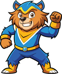 Bear costume character