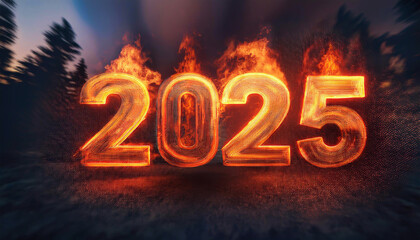 Ognisty napis 2025 rok