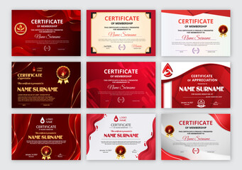 Modern employee of the month certificate