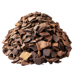Mulch isolated on transparent background.