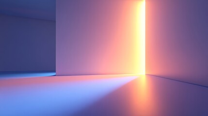 Simple background with soft glowing lights--minimal and clean. 