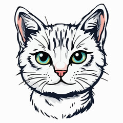 llustration of a cat
