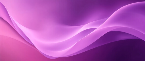 Abstract purple waves flowing seamlessly creating dynamic background