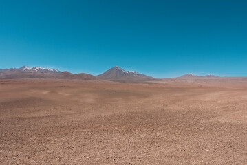 GeneView of Licancabur Volcano from Devil's Throat in the Atacama Desert - San Pedro de Atacama - Chilerated image