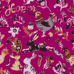 Naklejka premium seamless pattern
