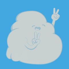NUBI the cloud cartoon