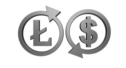 Isolated Currency Exchange