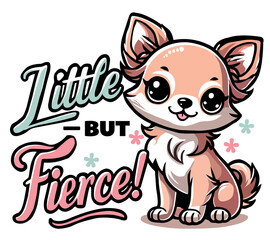 Chihuahua Dog, SVG File, PNG File, Print on Demand, T-shirt, Mugs, Hoodie, Stickers, Posters, Wall Frame, Dog Lover