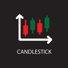Trading logo vector icon illustration modern design. arrow logo vector icon illustration modern design. accounting logo vector icon illustration modern design. candlestick. investment logo