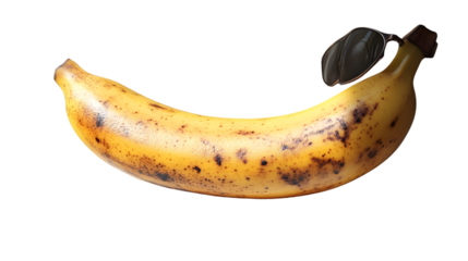 Stylish Banana with Sunglasses A Fun and Quirky Image for Creative Projects