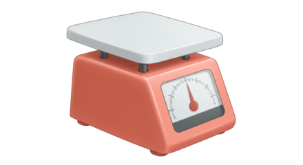 Isolated Kitchen Scale