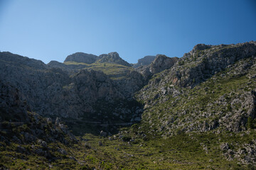 The Serra de Tramuntana is a mountain range, which forms the northern backbone of the Spanish island of Mallorca