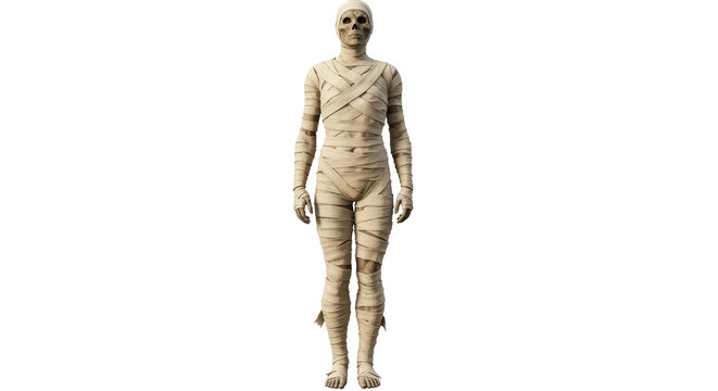 Isolated Mummy