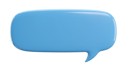 Isolated Speech Bubble