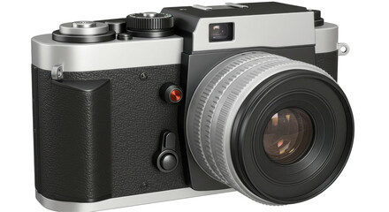 Isolated Black Camera