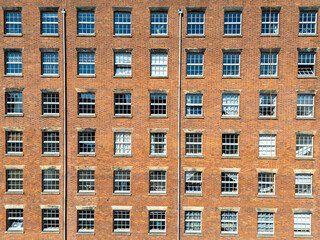 Fototapeta premium Old Cotton Mill in Manchester, England