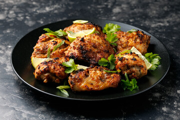 Baked Jerk Chicken with Lime and Spices