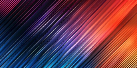 Colorful abstract background illustration with rainbow-style gradient lines. Ideal for design templates, screens, wallpapers