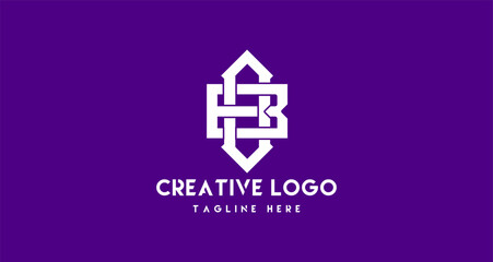 Modern BB Logo Design OR BB Interlocking Logo Design for Branding and Business Identity