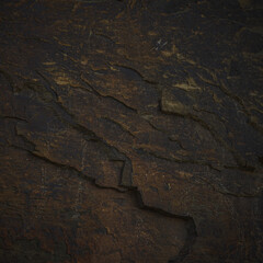 A textured stone background featuring a brutal, monolithic rock formation with cracks and fragments. Perfect for design templates, banners, or natural-themed projects, showcasing raw power and natural