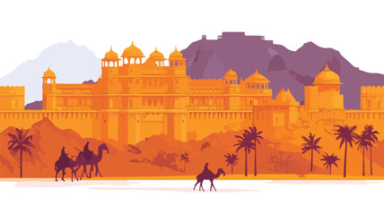 Explore Jaipur India Tourist Visit Tradition in Professional Image