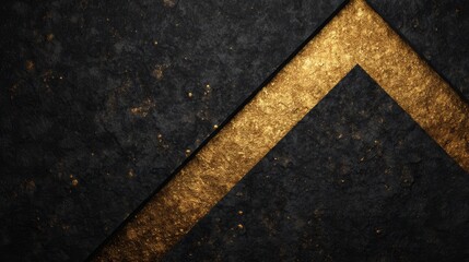 Fototapeta premium Luxurious black and gold textured background