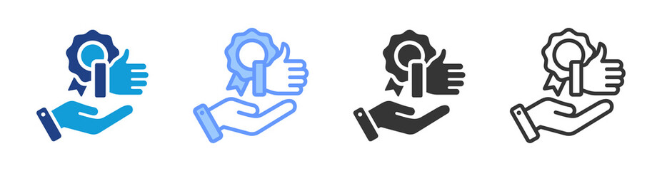 Quality icon set multiple style collection