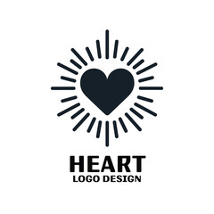 Heart Vector Logo Design