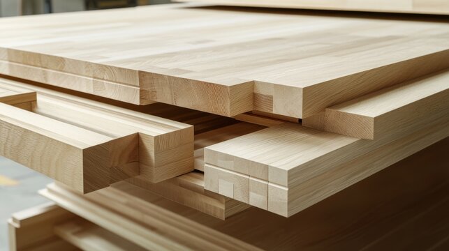 Carpenter assembling custom furniture for a client. Featuring furniture assembly and carpentry