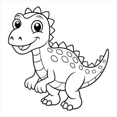 Dinosaur Coloring Page