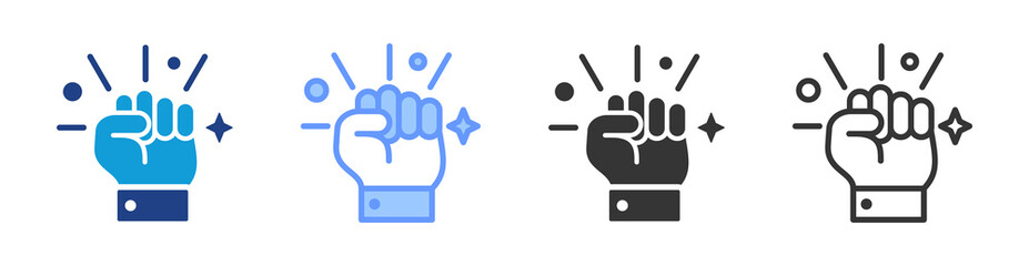 Empower icon set multiple style collection