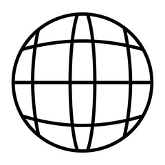Global Vector Line Icon Design