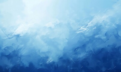 Obraz premium Light Blue Watercolor Abstract Background with Soft Pastel Texture and Smooth 