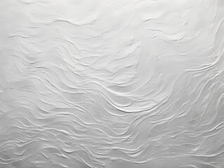 Obraz premium White Textured Surface with Undulating Patterns