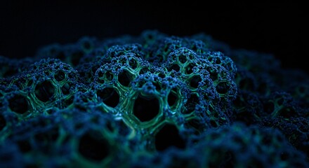 Neon Infinity Tunnel with Futuristic Geometry