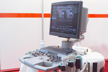 New medical equipment in the exhibition hall