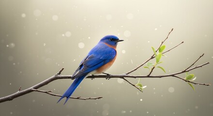 Obraz premium a bird that represents good luck