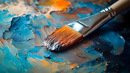 Obraz premium Still life in front of the canvas