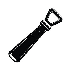 Isolated Bottle Opener on White Background