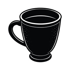 Isolated Cup on White Background