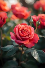 Close-up of roses