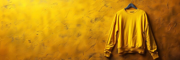 Active lifestyle jersey mockup hanging simple background promoting sports inclusivity and offering clean open space for branding