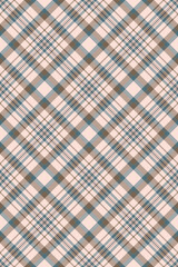 Website seamless check tartan, cool vector texture plaid. Close-up fabric background textile pattern in light and orange colors.