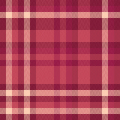Warm, inviting pink plaid fabric. Traditional tartan pattern with subtle textures. Great for backgrounds, textiles, and design elements. Versatile