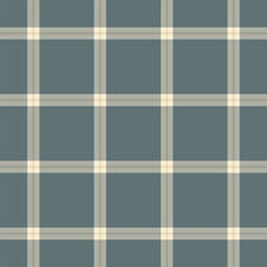 Elegant muted teal and cream plaid pattern.  Perfect for textile design, website backgrounds, or stationery. This subtle yet sophisticated texture evokes feelings of calm and understated style.