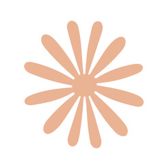 vector illustration of a flower