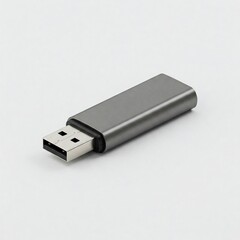 Flash drive isolated on clean white background with 16:9 aspect ratio
