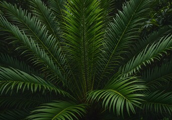 Dark tropical leaves background,jungle leaf banner for cover or wallpaper design. ai generated, generated ai 