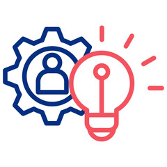 Obraz premium Competency Icon